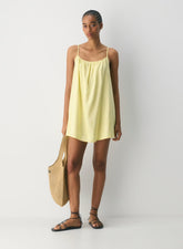 Wellbeing Linen Mini Dress