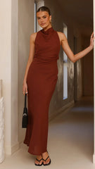 Velaris Maxi Dress - Burgundy